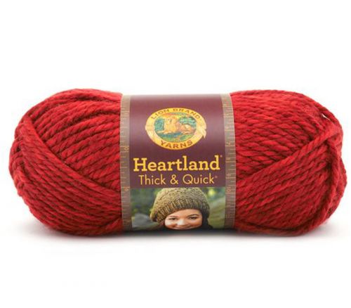 Heartland Thick and Quick Yarn - Redwood