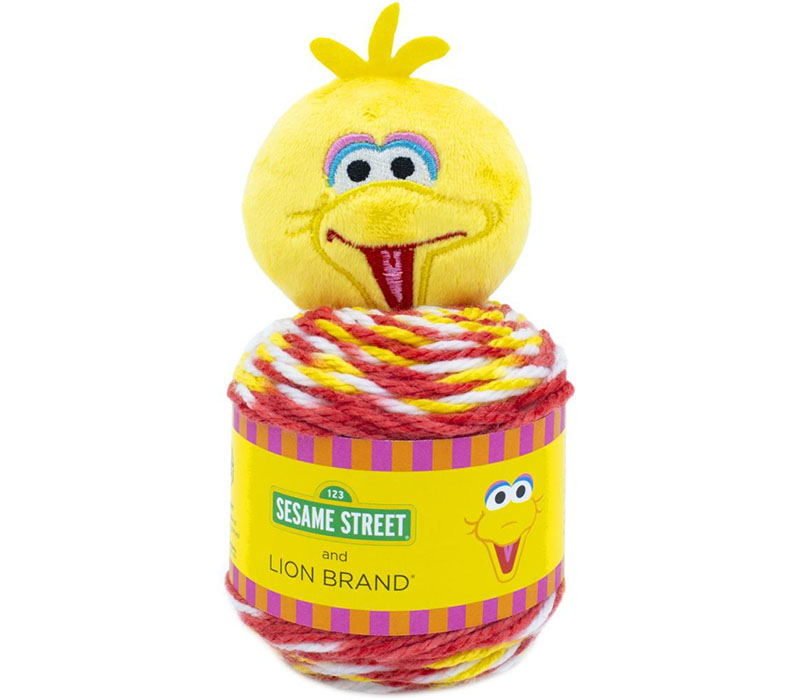 Sesame Street One Hat Wonder yarn Big Bird 3010-500