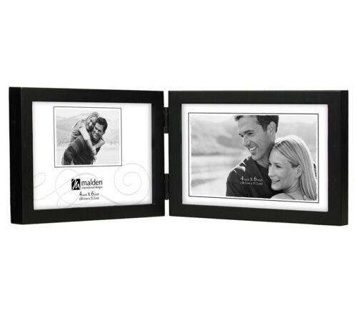 Picture Frame - Black Double Horizontal - 5-inch x 7-inch