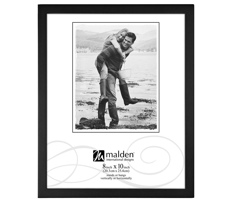 Picture Frame - Black Concepts 8-inch x 10-inch