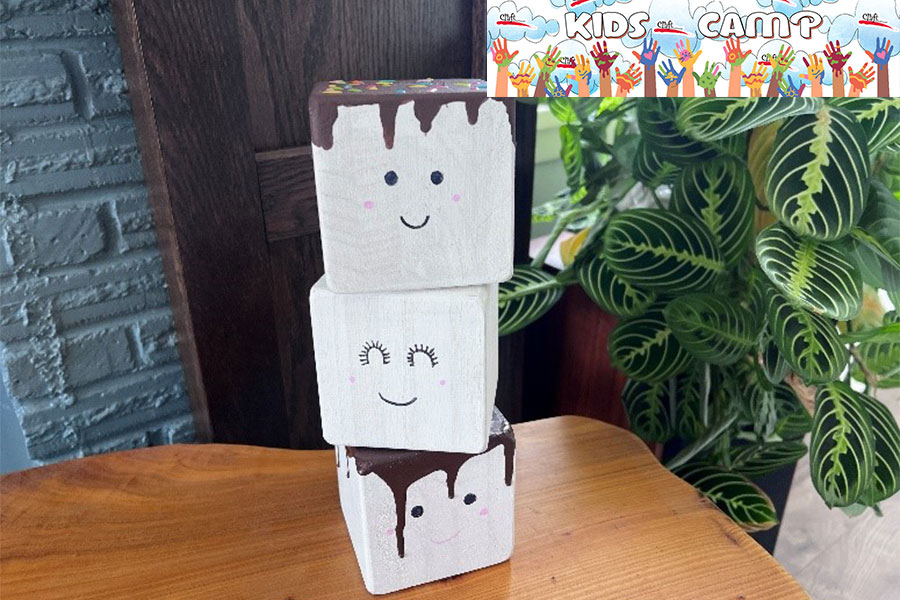 Kids Camp- DIY Wooden Marshmallows