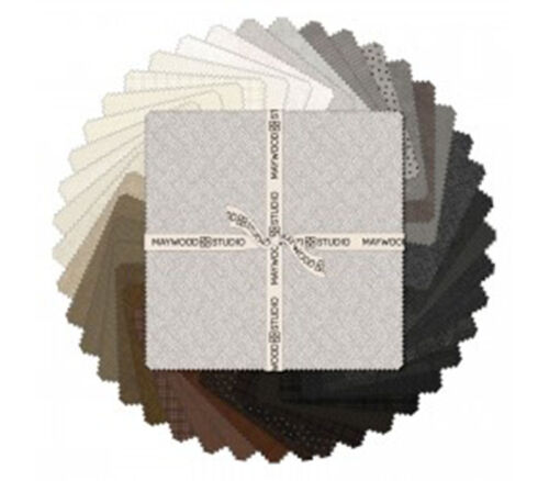 Fabric - Woolies Flannel 10-inch Square Neutrals Volume 2 42 Piece