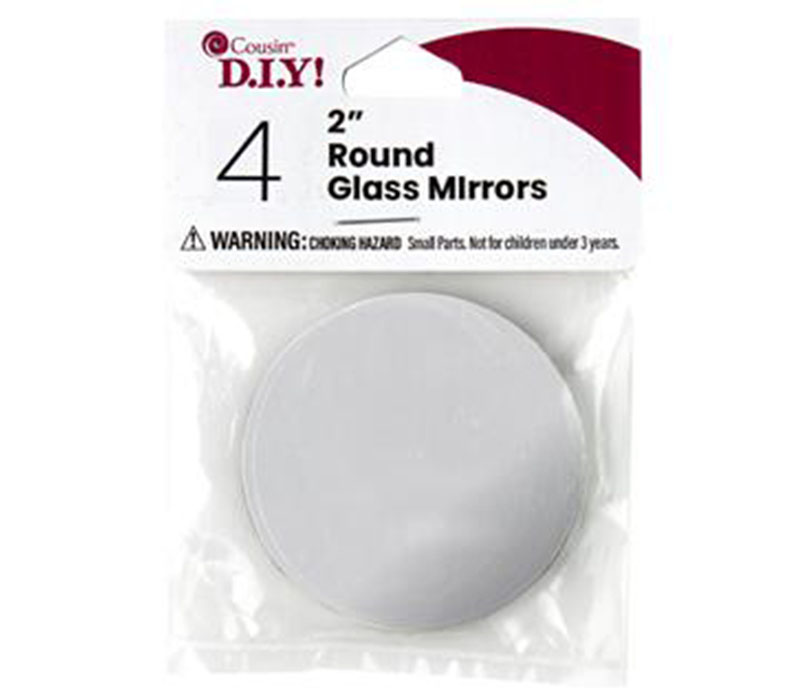 2 Inch Small Round Mirrors. 