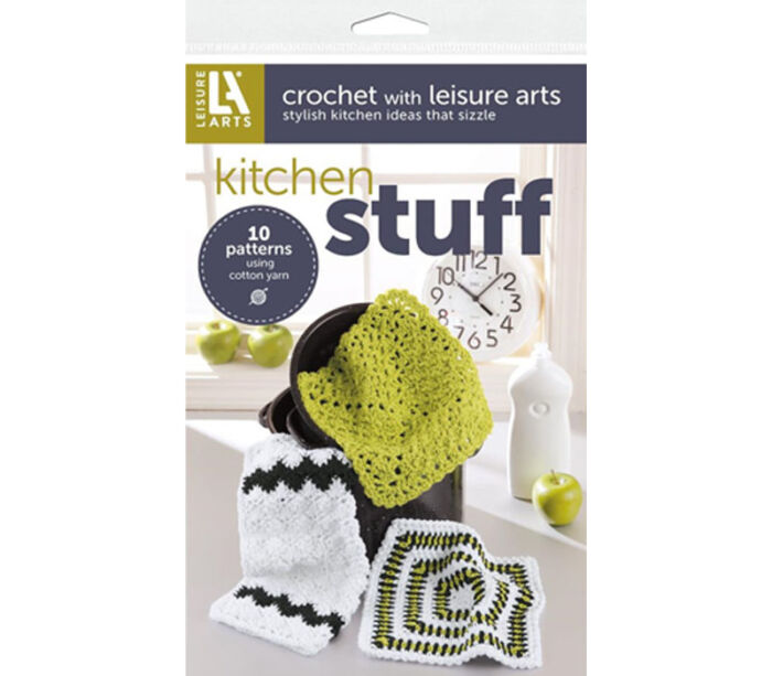 Leisure Arts Kitchen Stuff Crochet Book