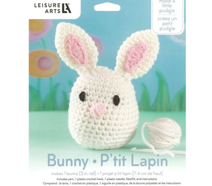 Mini Maker Pudgie Bunny Crochet Kit #57013