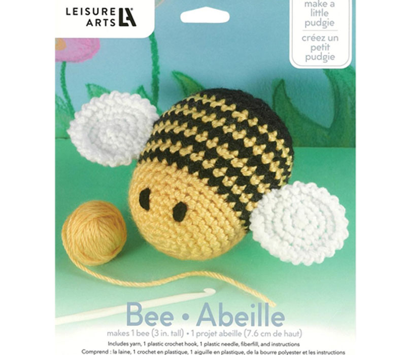 Mini Maker Pudgie Bee Crochet Kit #57016