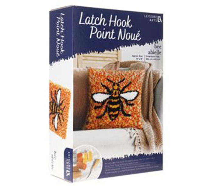 Leisure Arts Latch Hook Kit - Bee