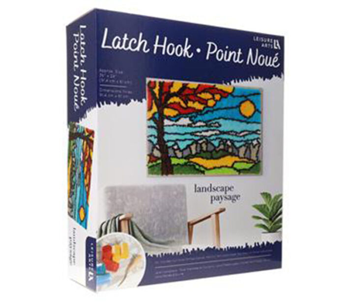 Leisure Arts Latch Hook Kit - Landscape