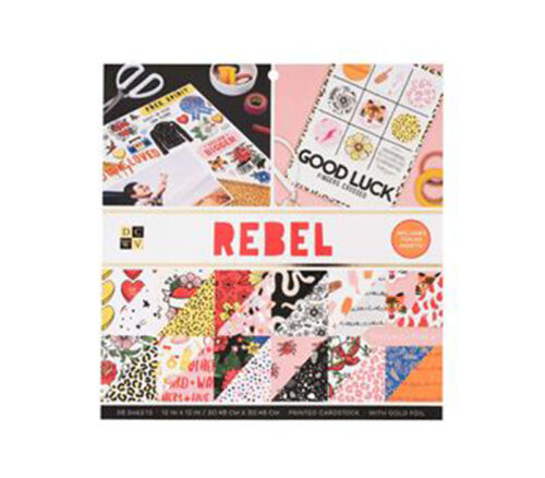Die Cuts with a  View Paper Stack - Rebel Foil