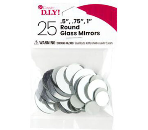 Cousin DIY Glass Mirror - Assorted Sizes - 25 Piece