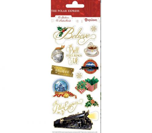 Paper House Productions Faux Enamel Stickers - The Polar Express Collection