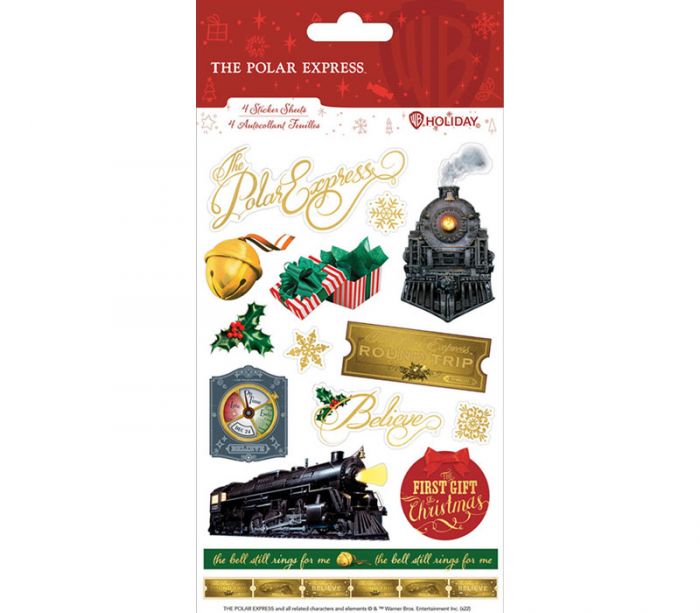 Paper House Productions Stickers - The Polar Express