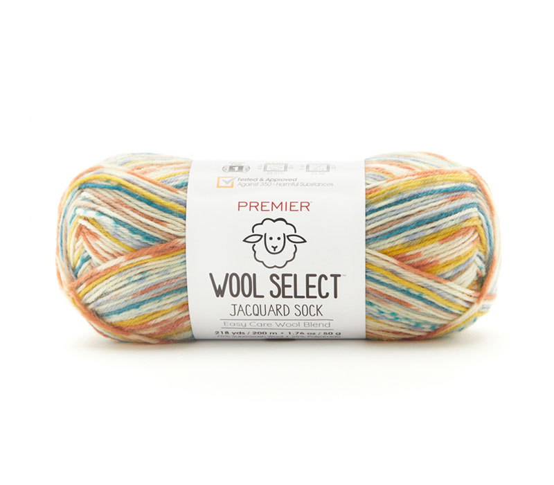 Wool Select Jacquard Sock Dessert Vista 1.75oz 2091-03