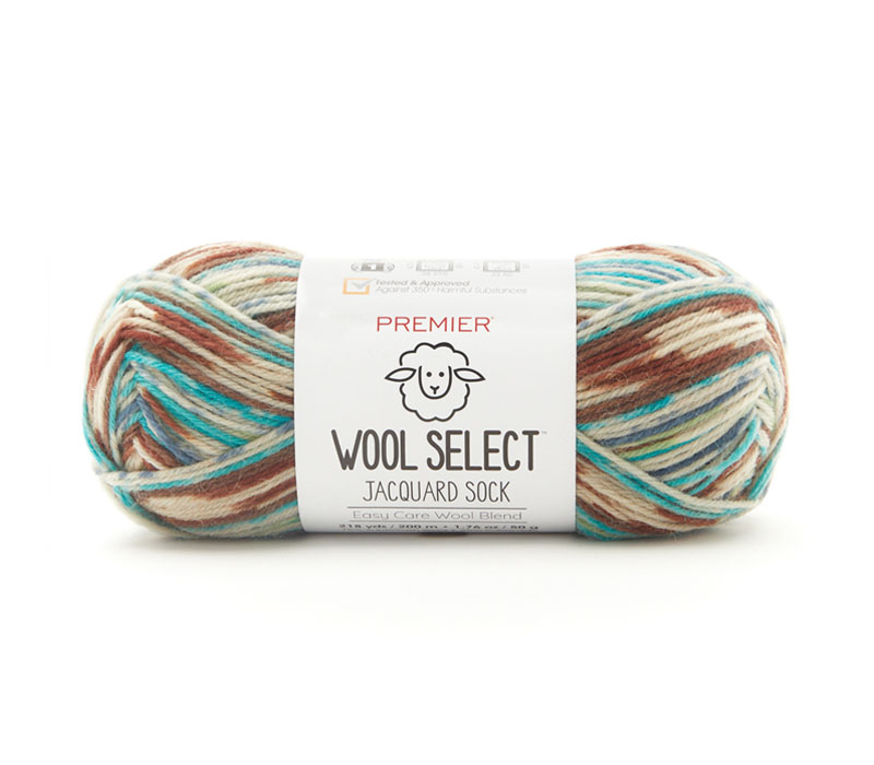 Wool Select Jacquard Sock Trailblazer 1.75oz 2091-05