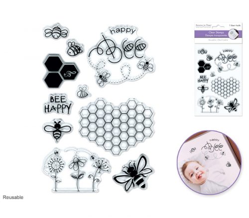 MultiCraft Stamp Set - Bee Happy