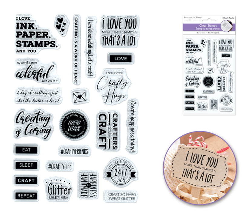 MultiCraft Stamp Set - Creating is Caring