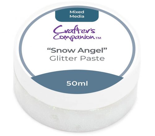 Crafters Companion Glitter Paste - Snow Angel