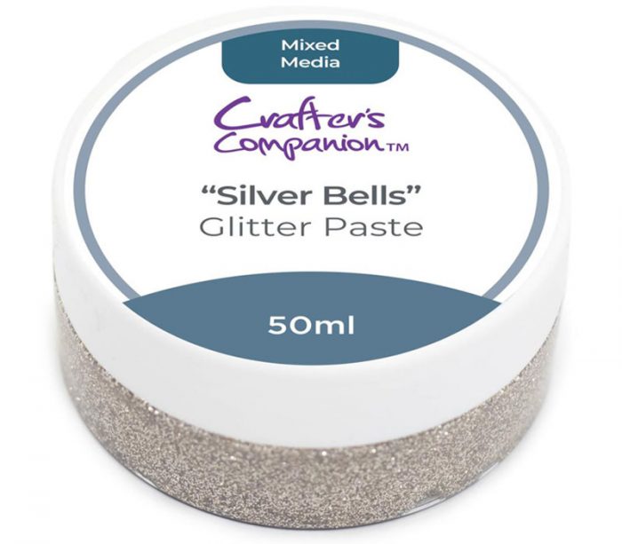 Crafters Companion Glitter Paste - Silver Bells