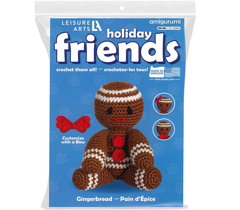 Leisure Arts Crochet Pudgies Kit Octopus