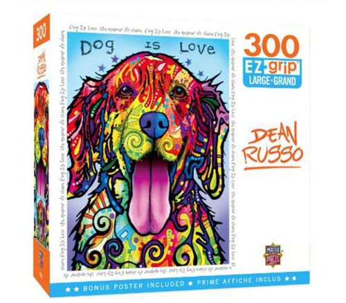 Masterpieces Dean Russo Dog is Love Puzzle - 300 Piece