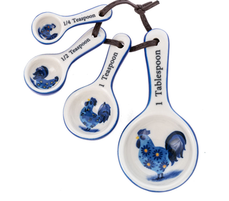 Measuring Spoons - Blue Rooster