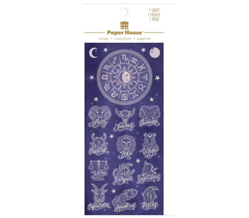 Paper House Foil Stickers - Astrology