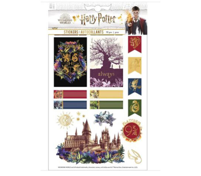 Paper House Planner Stickers - Harry Potter Floral Hogwarts