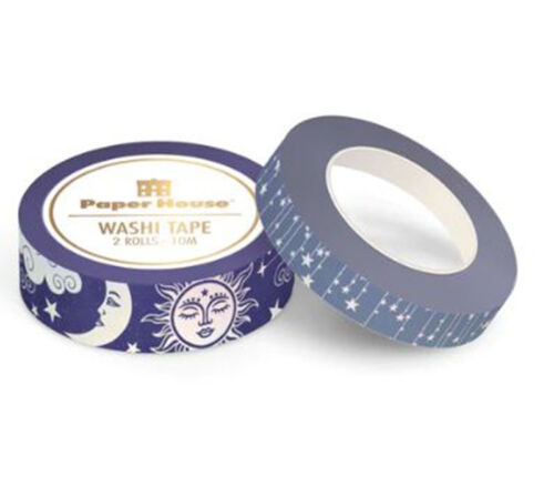 Paper House Washi Tape Set - Sun and Moon