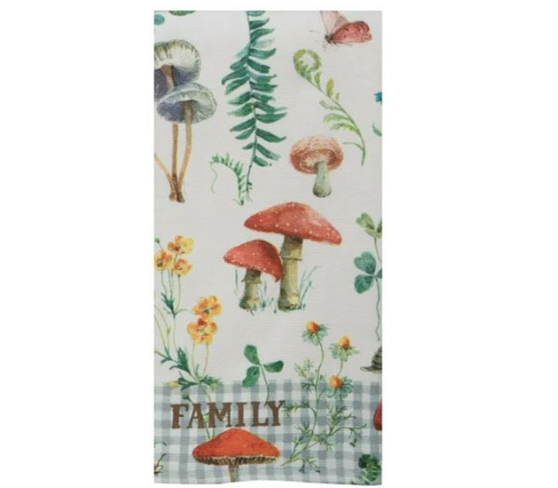 Kay Dee Terry Towel - Family Mushroom