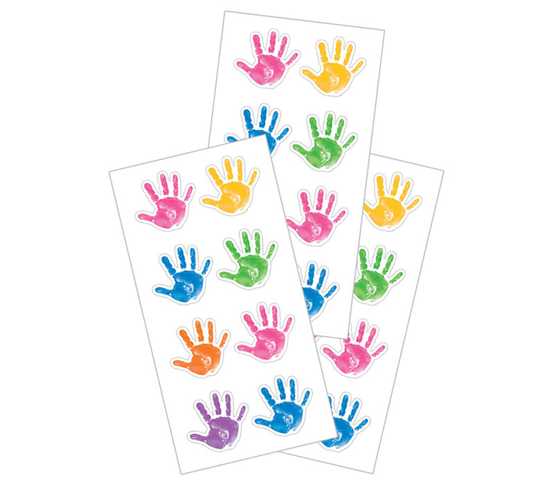 Paper House Stickers - Handprints II
