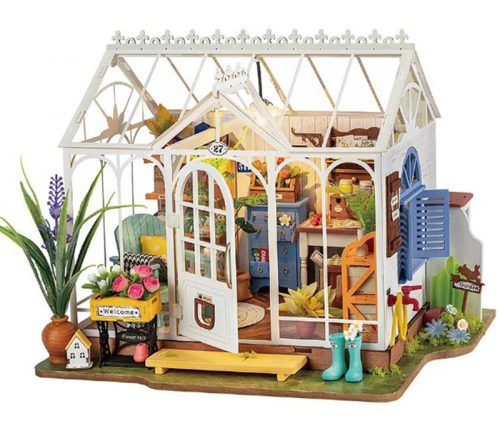 Robotime Wooden 3-D Puzzle - Dreamy Garden House