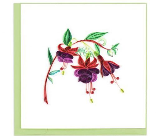 QuillingCard Quilled Greeting Card - Fuchsia