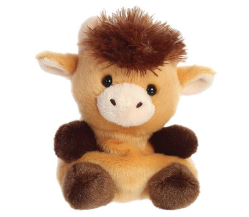 Aurora Palm Pal - 5-inch - Huber Highland Cow