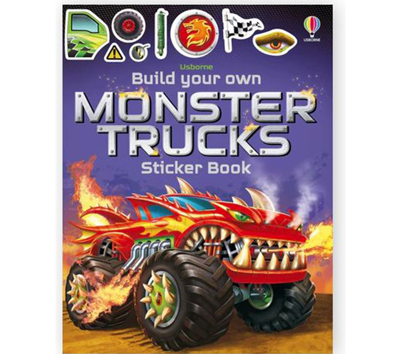 Build Your Own Sticker Book - Monster Truck