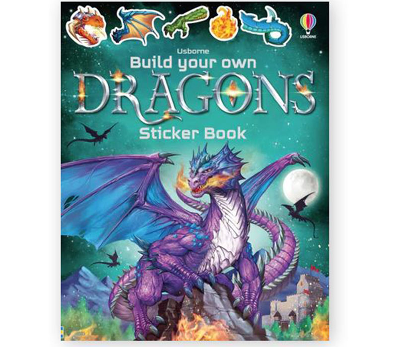 Build Your Own Sticker Book - Dragons