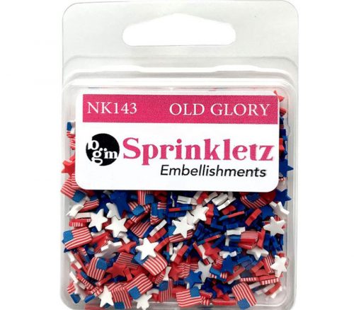 Buttons Galore Sprinklets Embellishment - Old Glory