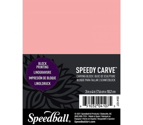 Speedball Speedy-Carve Block Printing Carving Block - 3x4