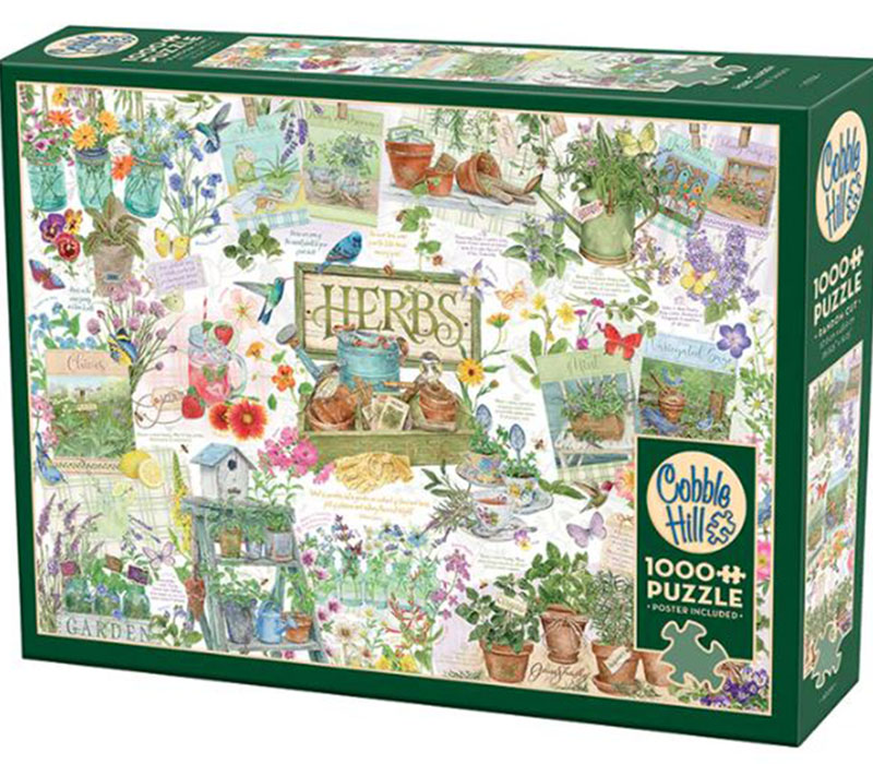 Cobble Hill Herbs Puzzle - 1000 Piece