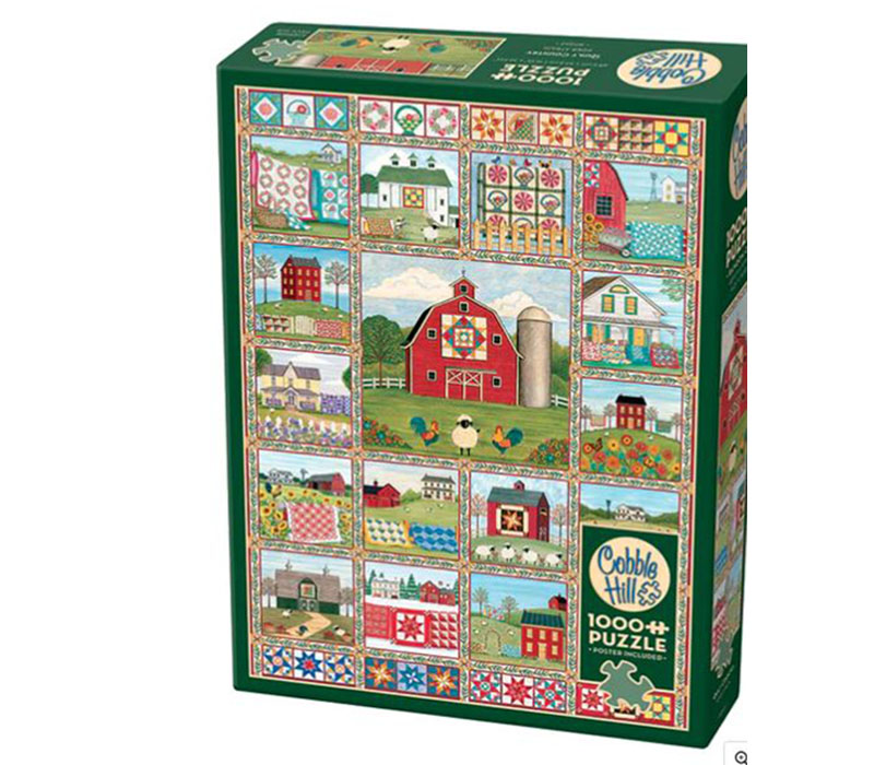 Cobble Hill Quilt Country Puzzle - 1000 Piece