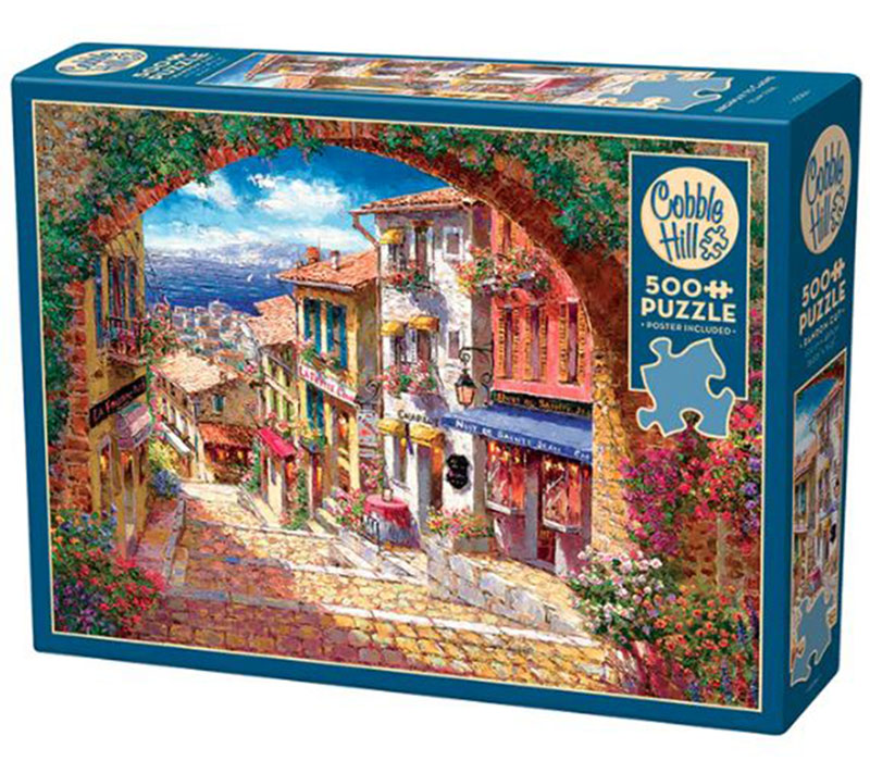 Cobble Hill Archway to Cagne Puzzle - 500 Piece