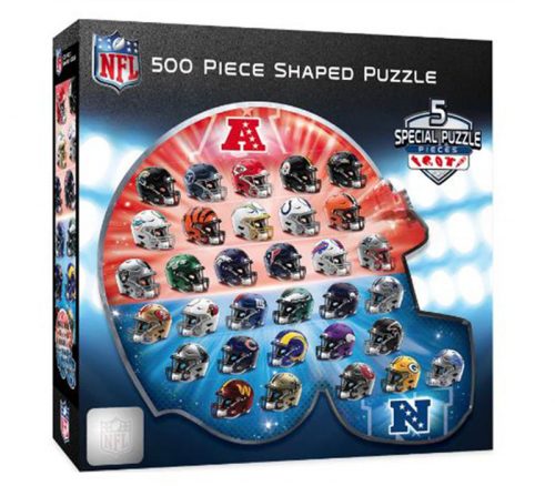 Masterpieces NFL Teams Helmet Puzzle - 500 Piece
