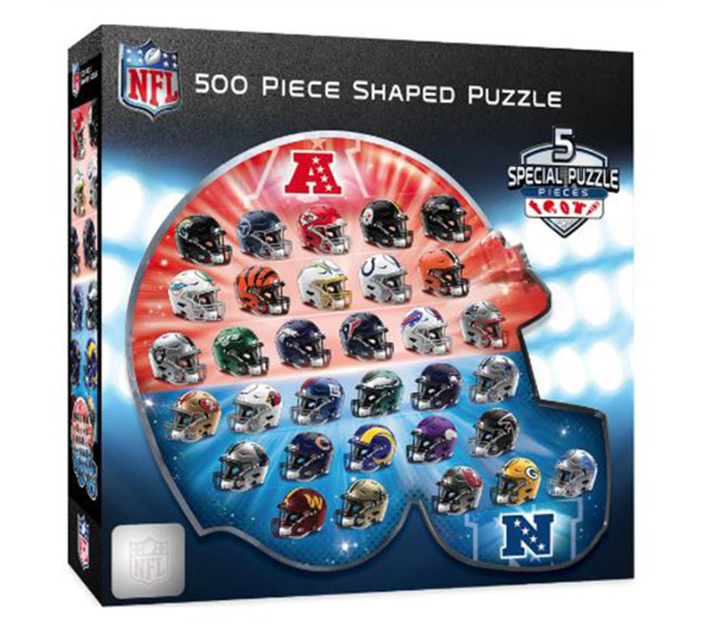 Masterpieces NFL Teams Helmet Puzzle - 500 Piece