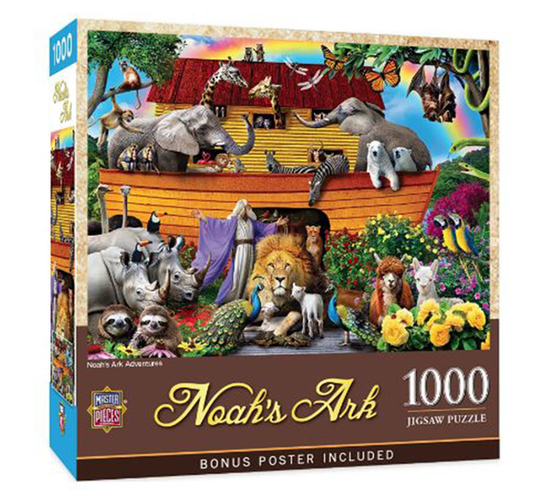 Masterpieces Inspirational Noahs Ark Adventures Puzzle - 1000 Piece