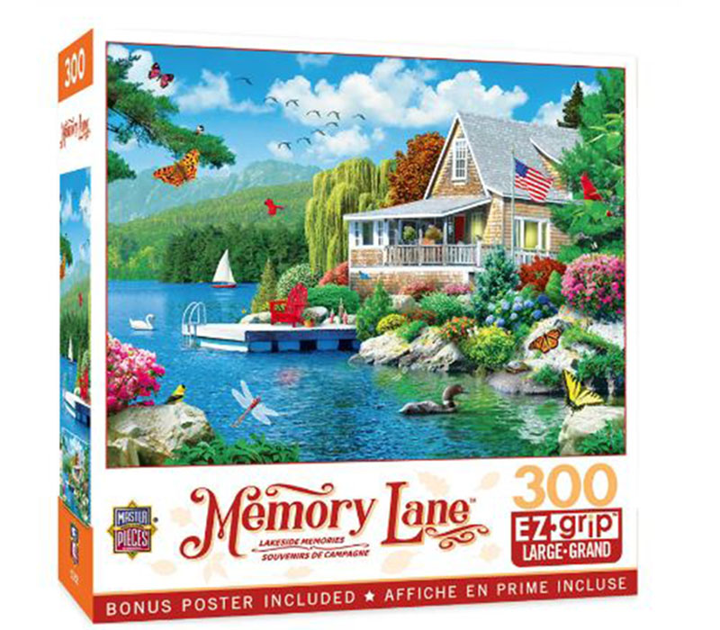 Masterpieces Memory Lane Lakeside Memories Puzzle - 300 Piece