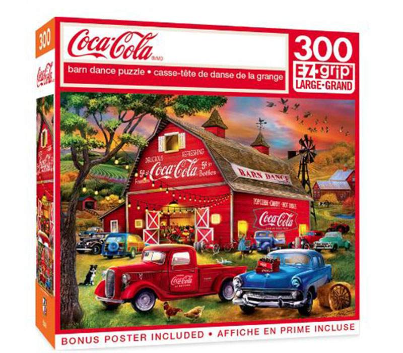 Masterpieces Coca-Cola Barn Dance Puzzle - 300 Piece