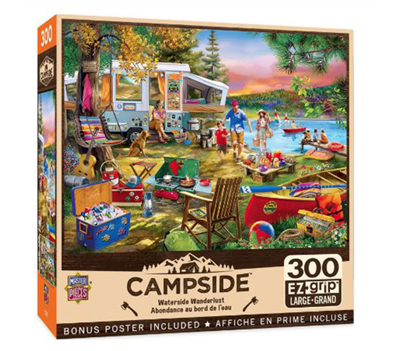 Masterpieces Campside Waterslide Wanderlust Puzzle - 300 Piece