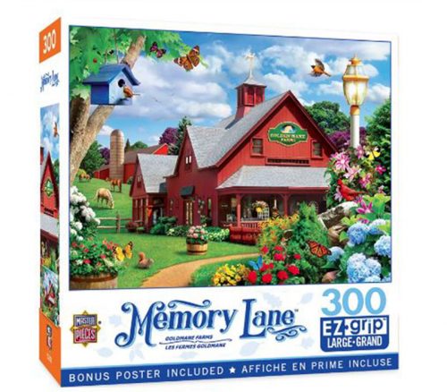 Masterpieces Memory Lane Goldmane Farms Puzzle - 300 Piece