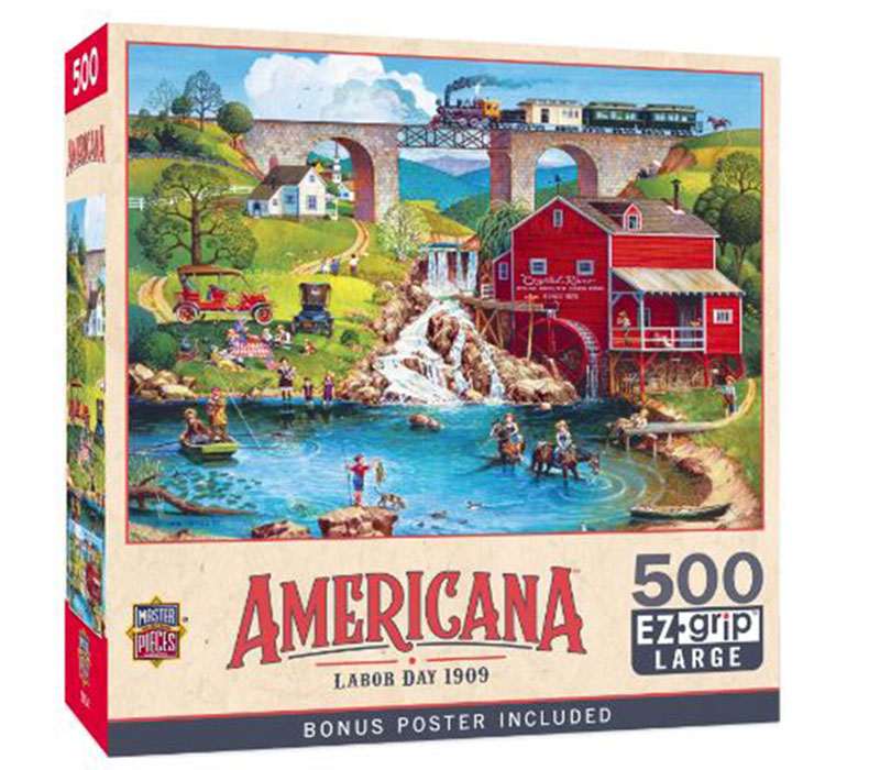 Masterpieces Americana Labor Day 1909 Puzzle - 500 Piece