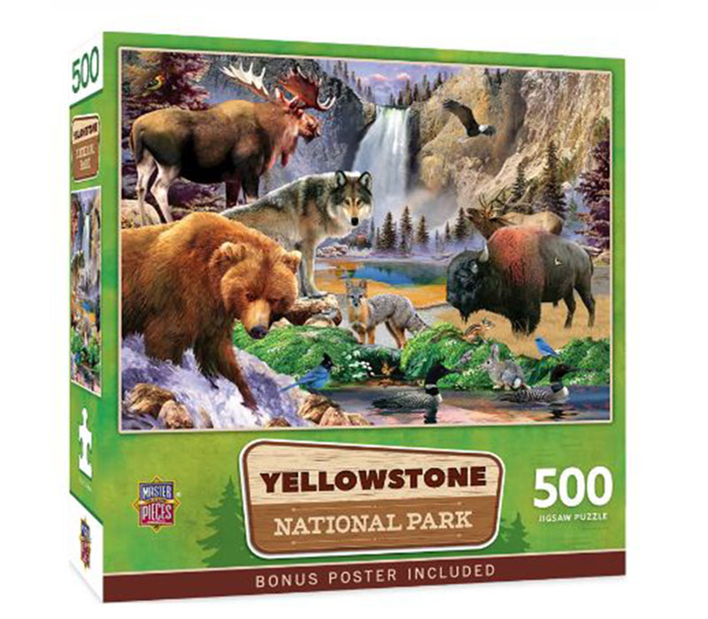 Masterpieces Yellowstone National Park Puzzle - 500 Piece