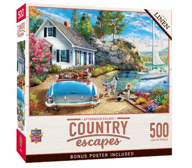 Masterpieces Country Escapes Afternoon Escape Puzzle - 500 Piece